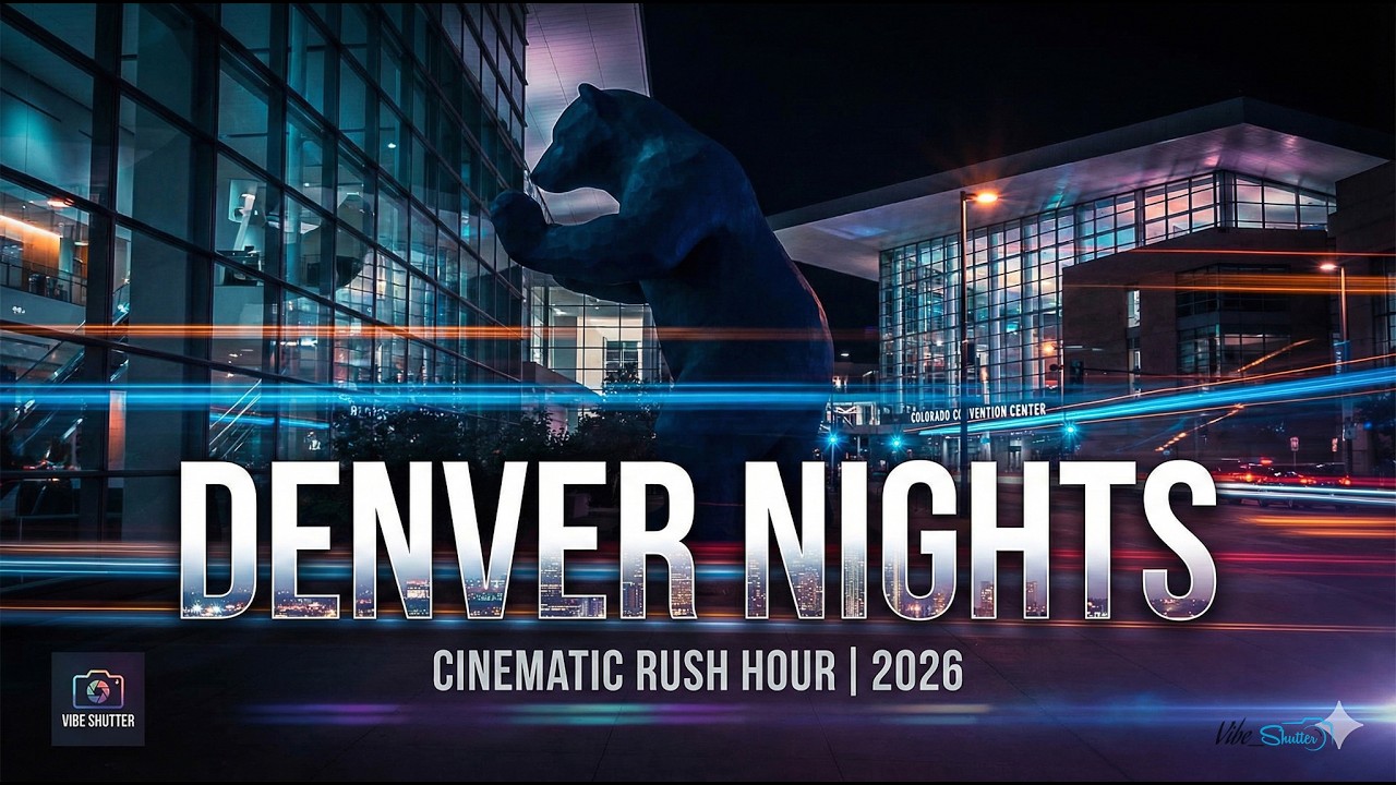 Downtown Denver Cinamatic Night Video 2026
