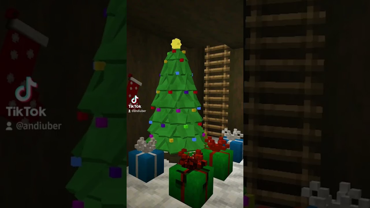 Christmas decorations | Addon #minecraft #addons_for_minecraft #mcbe #bedrock