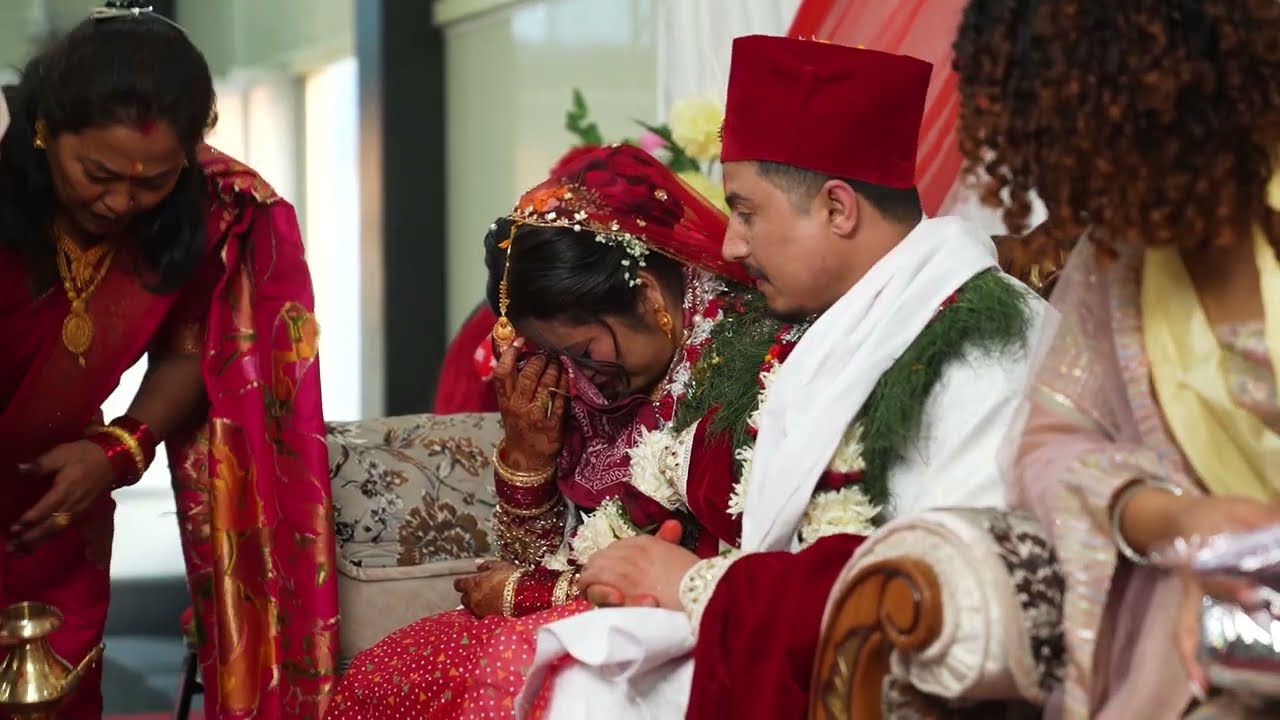 That moment of Jal Tika…The mother's sobs and the daughter's moist eyes.#KeeranStudio