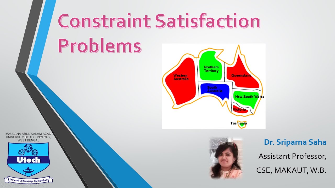 Constraint Satisfaction Problems. 14th Video of Artificial Intelligence Lecture Series