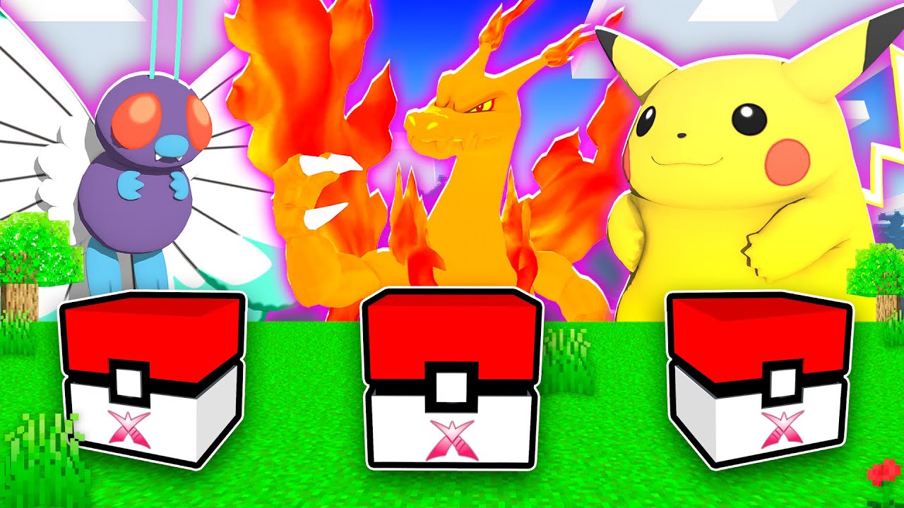 RANDOMIZAMOS los INICIALES a  POKÉMON GIGAMAX en MINECRAFT PIXELMON!