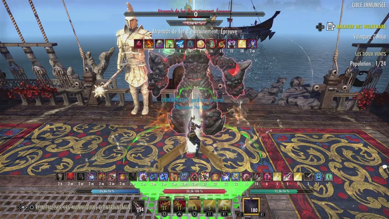 Eso 124.4K Magicka Templar magplar parse PVE console U40