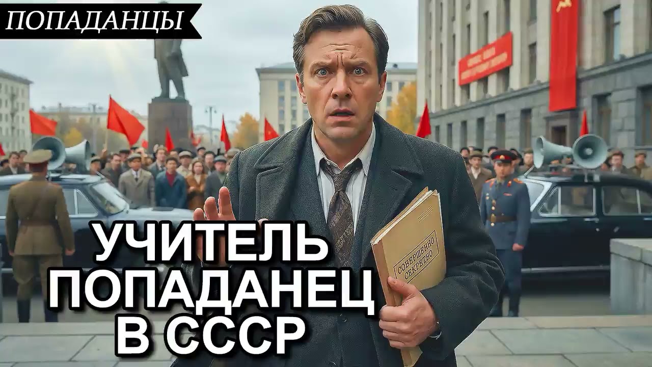 АУДИОКНИГА 🎧 ПОПАДАНЦЫ 😦 УЧИТЕЛЬ ПОПАДАНЕЦ В СССР