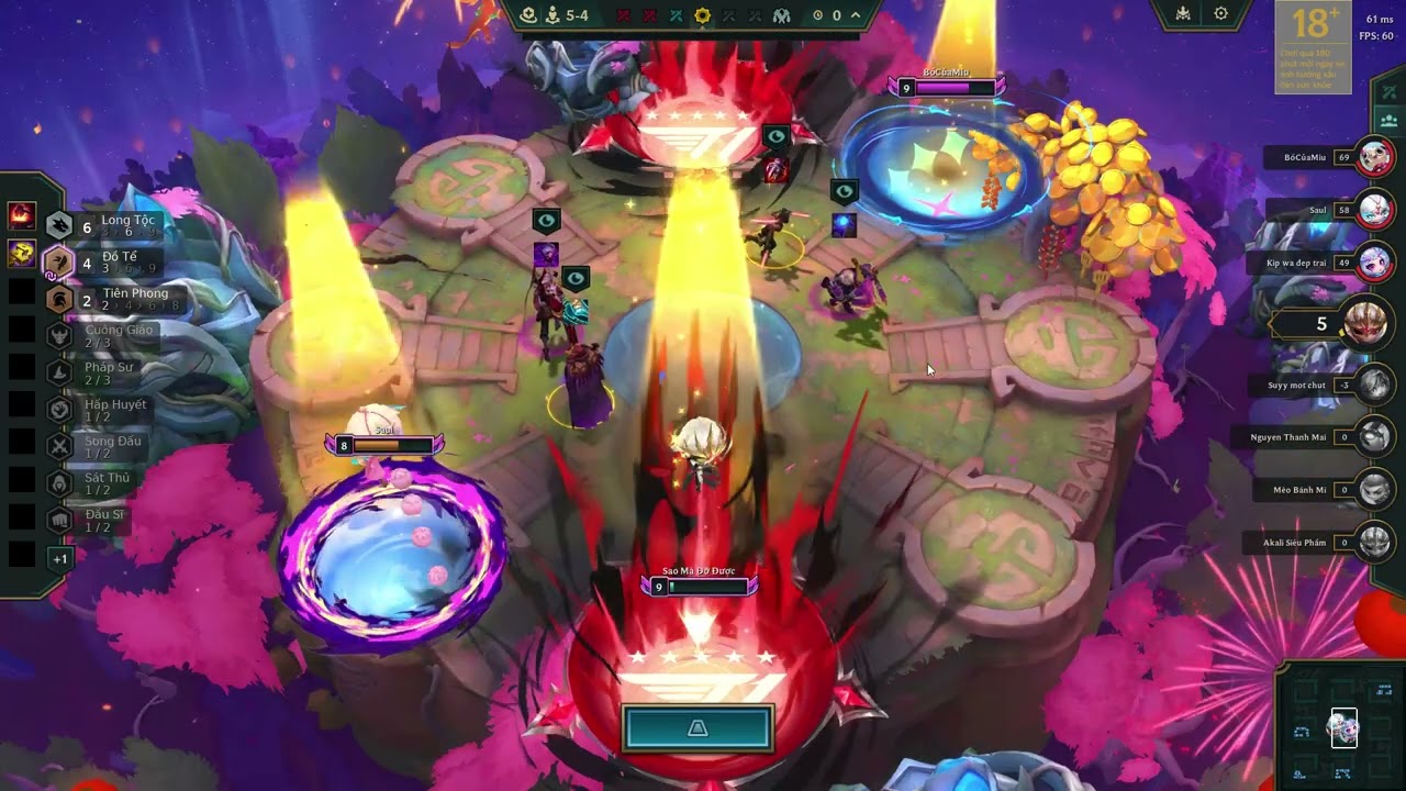 TÁI HIỆN MÙA : LỄ HỘI QUÁI THÚ , SÂN ĐẤU CAO ỐC KIM LONG PB 16.2 30/01 TOP 4