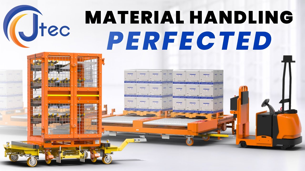 Tugger Trains, Automated Carts, and More: Industrial Carts for Lean Manufacturing