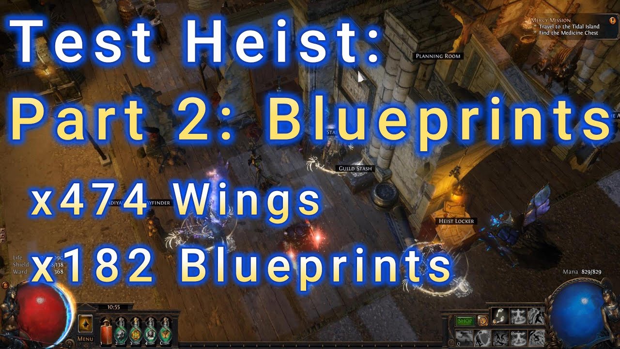 Testing Heist Runs. Part 2: Blueprints (PoE, 3.26)