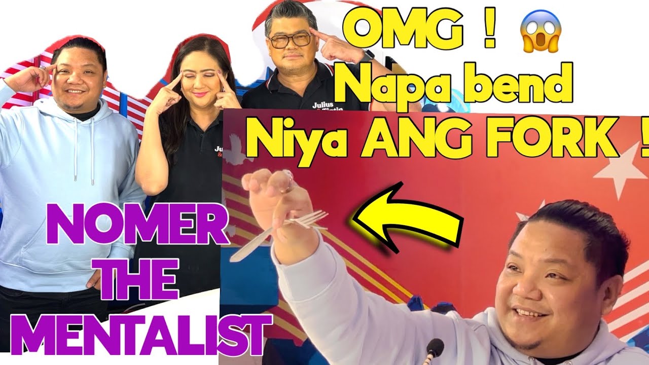 PART 1 : OMG! Paano? ang GALING ! NOMER the MENTALIST & MIND MASTER. Bending Powers! 🍴🧠