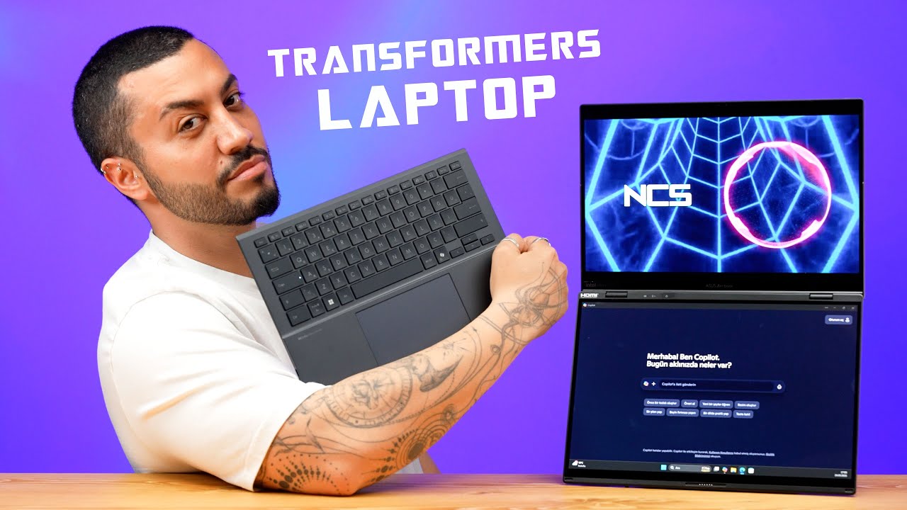DOKUNMATİK ÇİFT OLED EKRANLI EMSALSİZ LAPTOP !! - ASUS Zenbook Duo