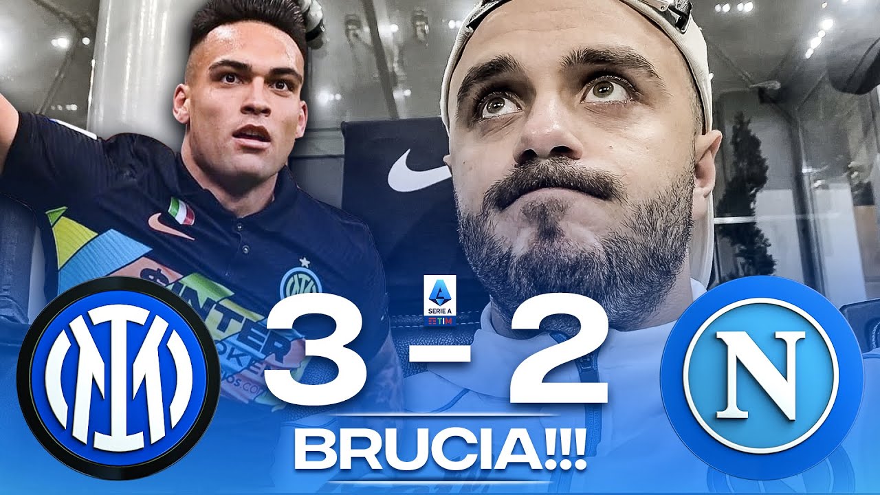 😡 BRUCIA! INTER 3-2 NAPOLI | LIVE REACTION NAPOLETANO SAN SIRO HD