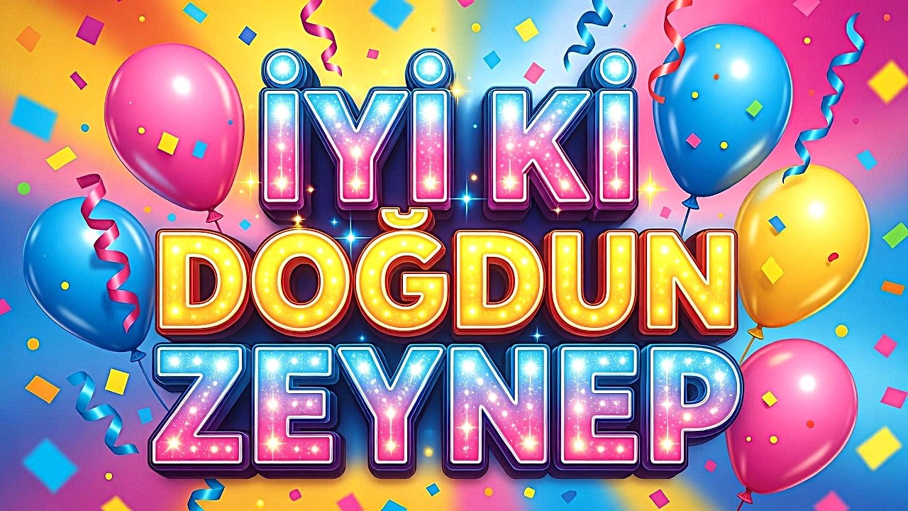 İyi Ki Doğdun ZEYNEP  İsme Özel En Güzel Doğum Günü Şarkısı