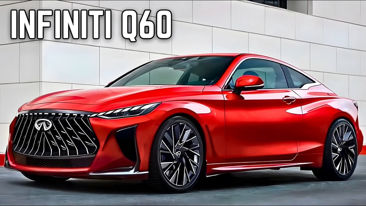 Совершенно новый INFINITI Q60 2027 – первый взгляд на стильное спортивное купе.