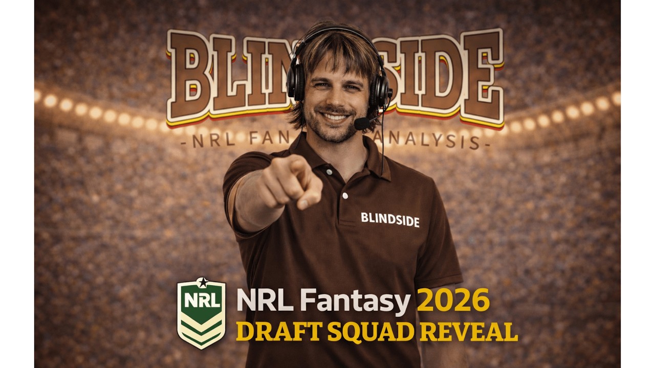 NRL Fantasy 2026 Draft Team Reveal | Strategy, Cash Cows & Early Season Plan