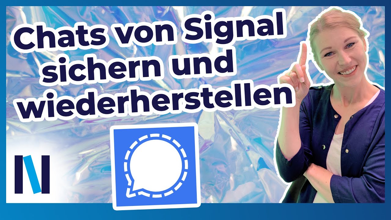 Ein Back-up für den Messenger Signal erstellen und beim Umzug auf ein anderes Handy (Android) laden