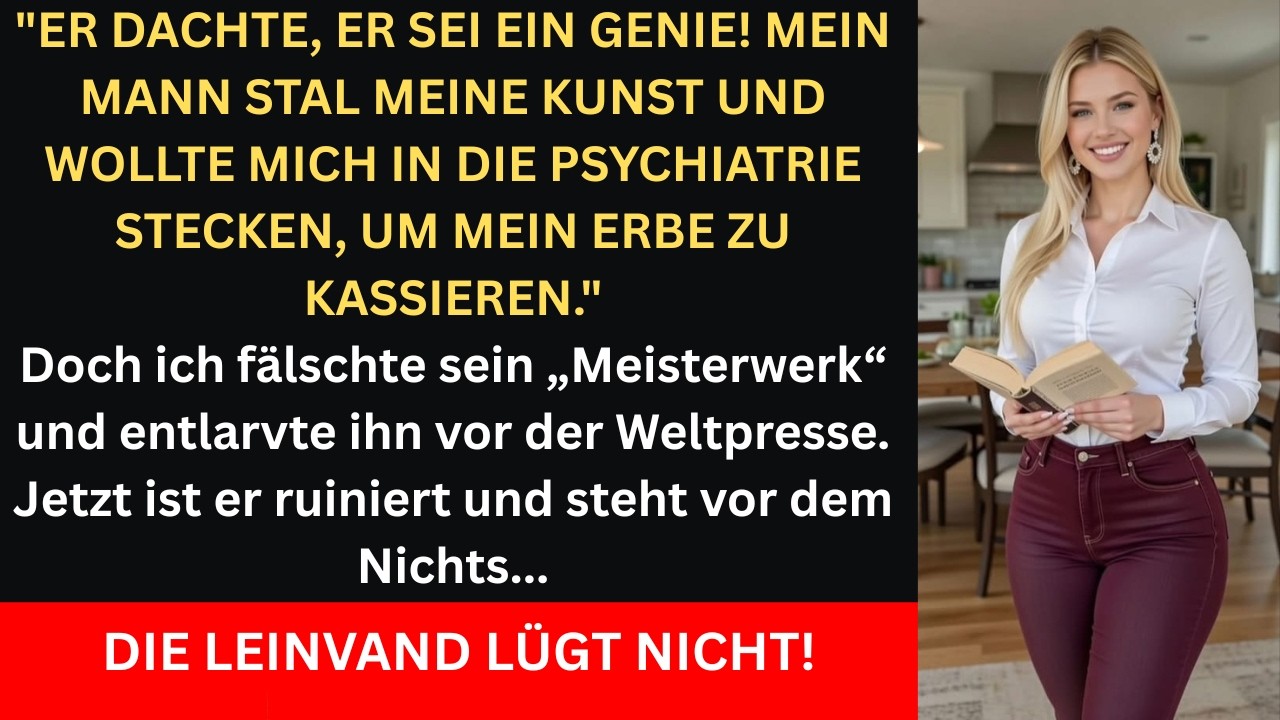 ER STAL MEINE KUNST!  Wie ich das &bdquo;Genie&ldquo; vor der Weltpresse vernichtete (Teil 22)
