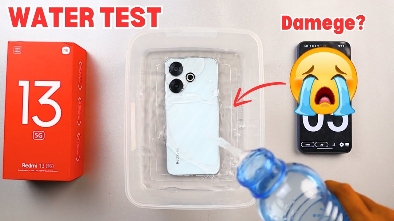Redmi 13 5G Water Test - Redmi 13 5G Durability Test 😭😭