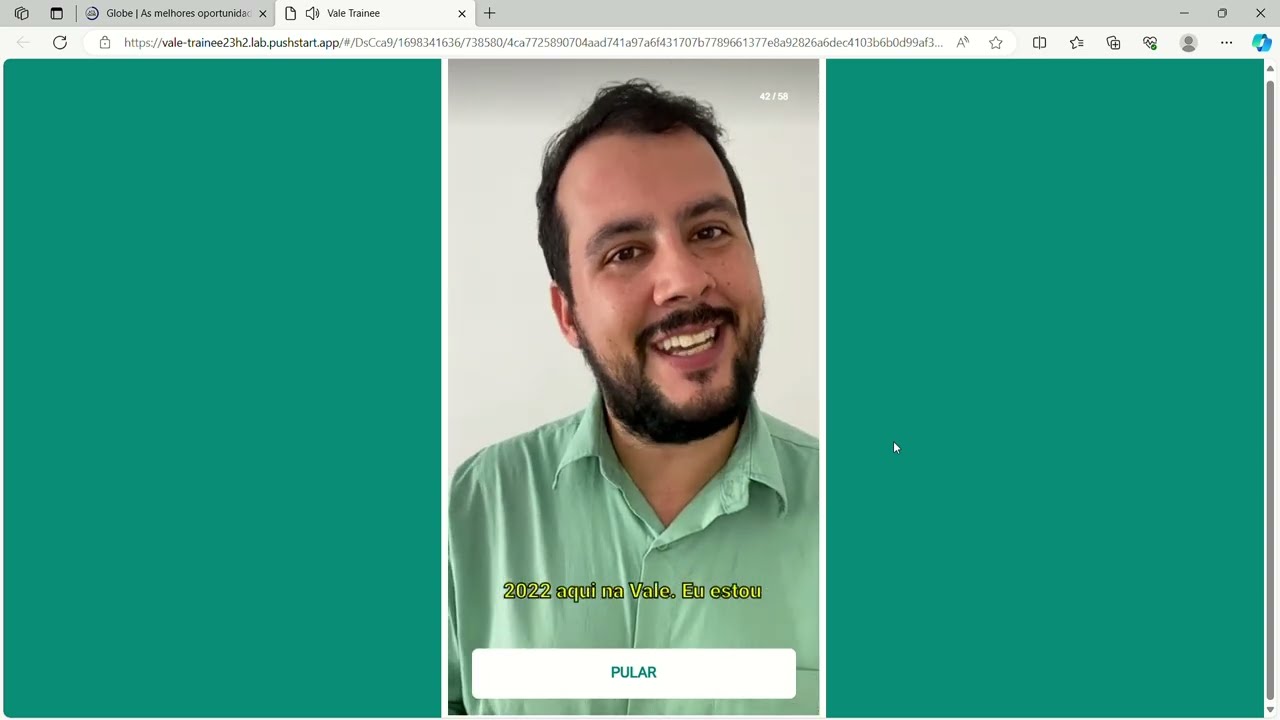 QUESTÕES DA PROVA TRAINEE VALE 2024.