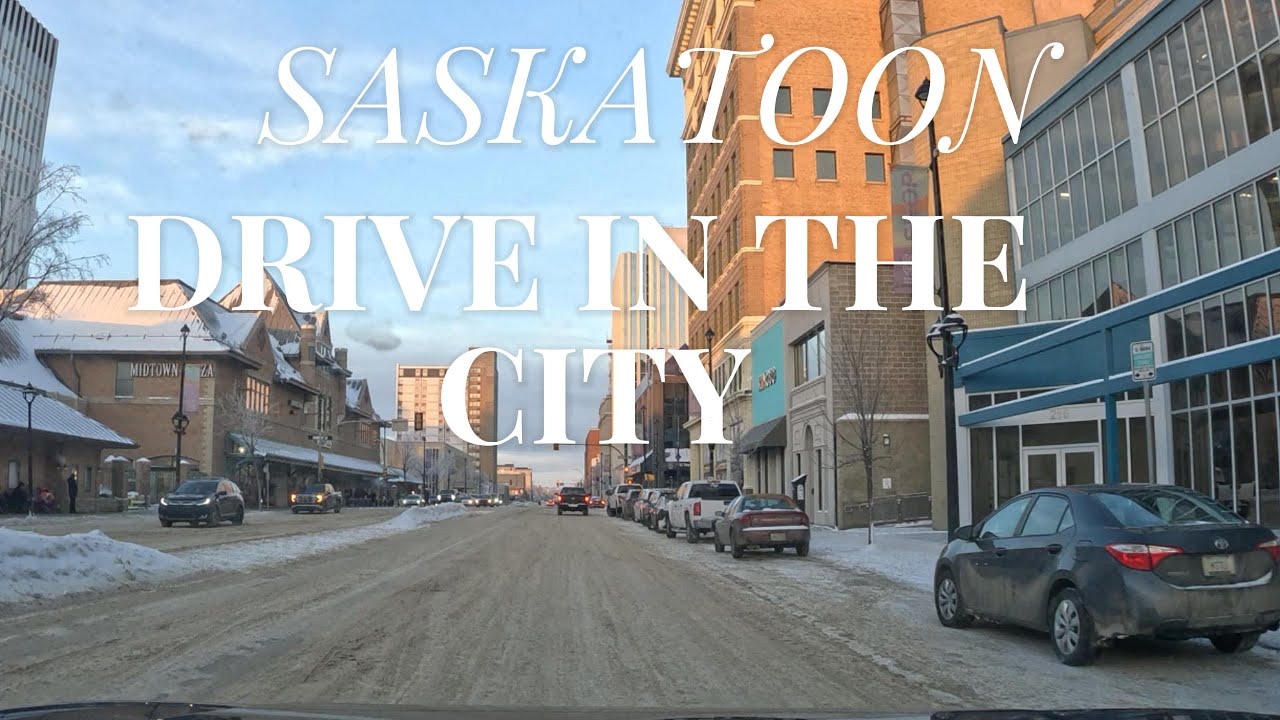 INCREDIBLE downtown of Saskatoon canada 🇨🇦
