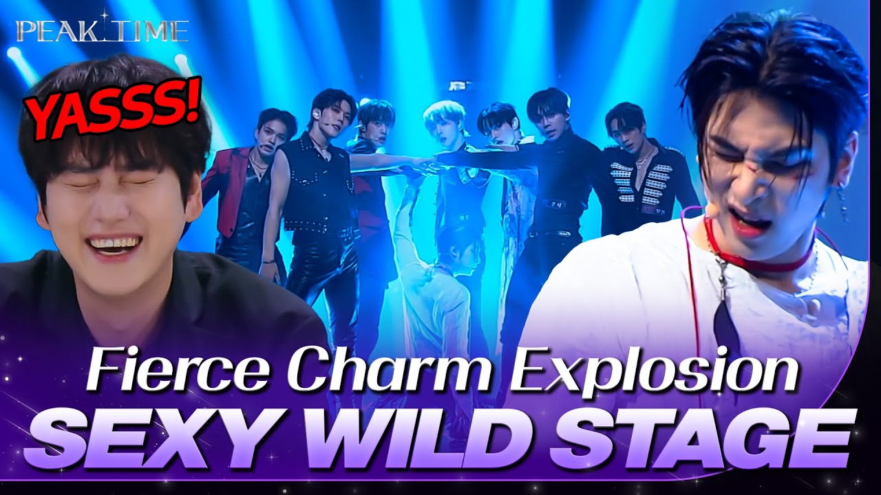 Wild Charm Explosion!🐺 KYUHYUN Can't Resist This Sexy Stage!🔥 | PEAK TIME