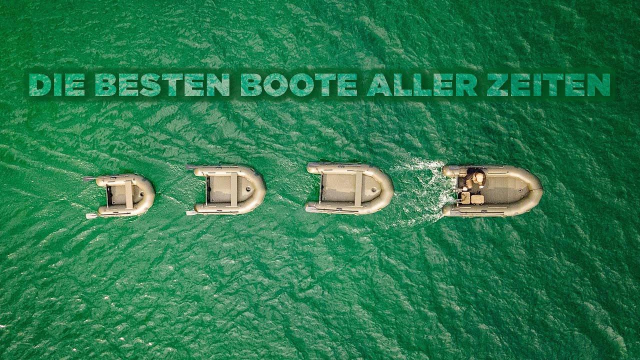 Die besten SCHLAUCHBOOTE aller Zeiten! Die neuen Fox X Boats 🚤