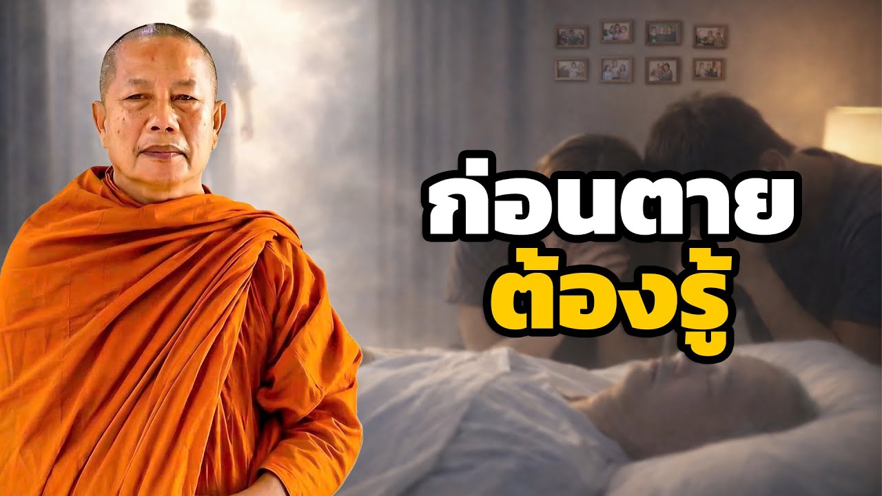 ก่อนตายต้องเตรียมใจอย่างไร ไม่ให้หลงทาง ธรรมะคลายทุกข์ พระมหาบุญช่วย ปัญญาวชิโร