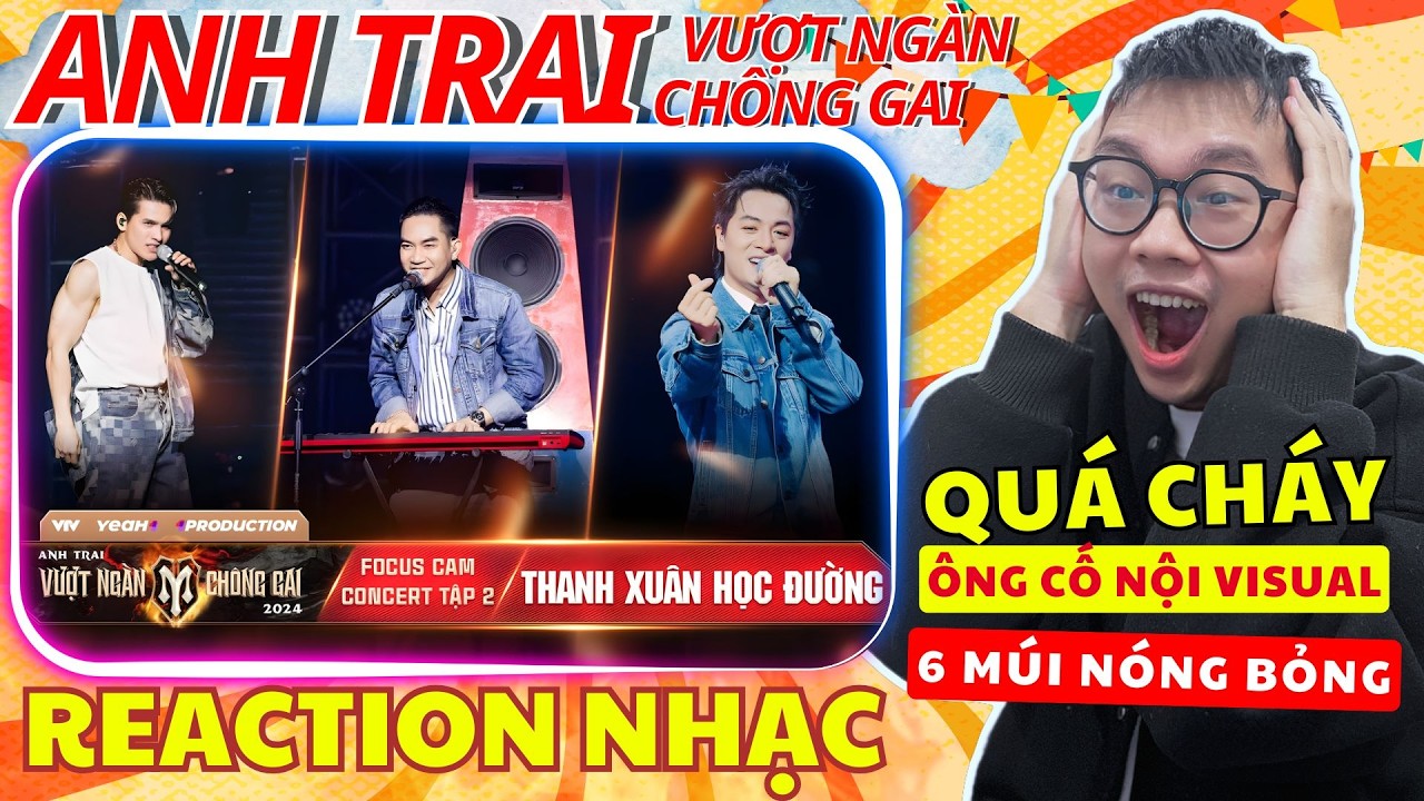 (REACTION) ATVNCG-NHÓM THANH XUÂN HỌC ĐƯỜNG| QUỐC THIÊN, ĐĂNG KHÔI, PHẠM KHÁNH HƯNG. Ôn lại tuổi thơ