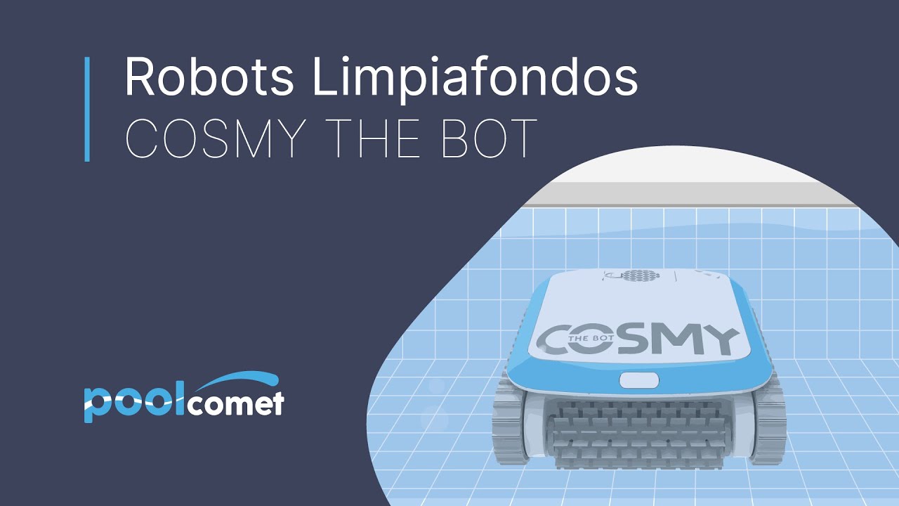 Robots limpiafondos COSMY THE BOT