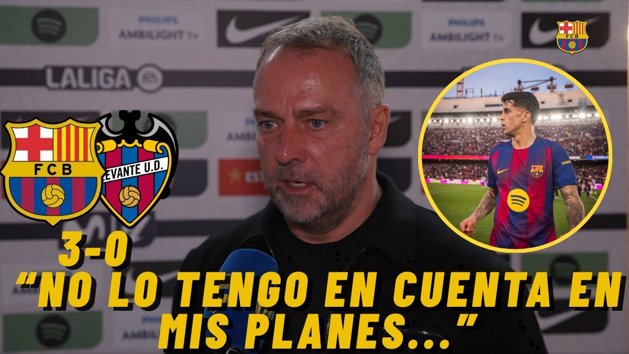 HANSI FLICK EXPLICA LA POLEMICA DISTITUCI&Oacute;N DE LAMINE YAMAL | NO CUENTA CON CANCELO