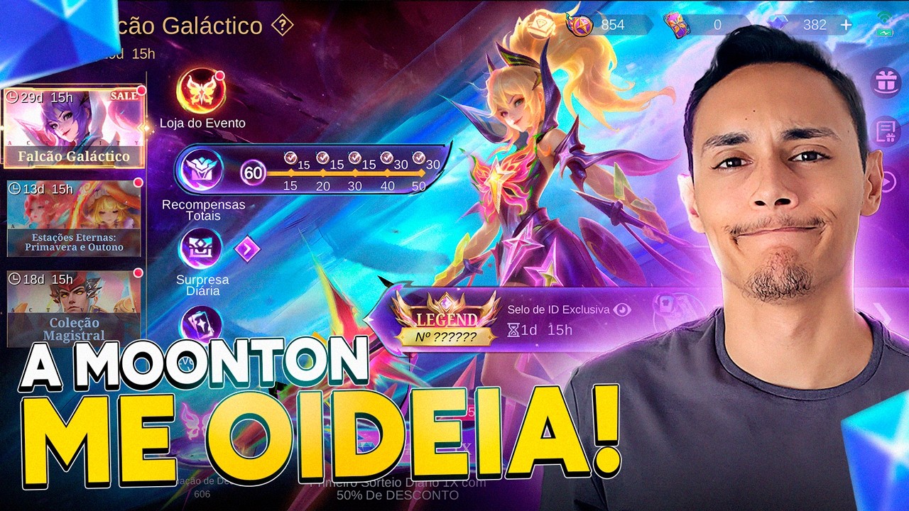 PQ &Eacute; T&Atilde;O DIFICIL PEGAR UMA SKIN NESSE EVENTO!!! GASTANDO DIAMANTES! MOBILE LEGENDS