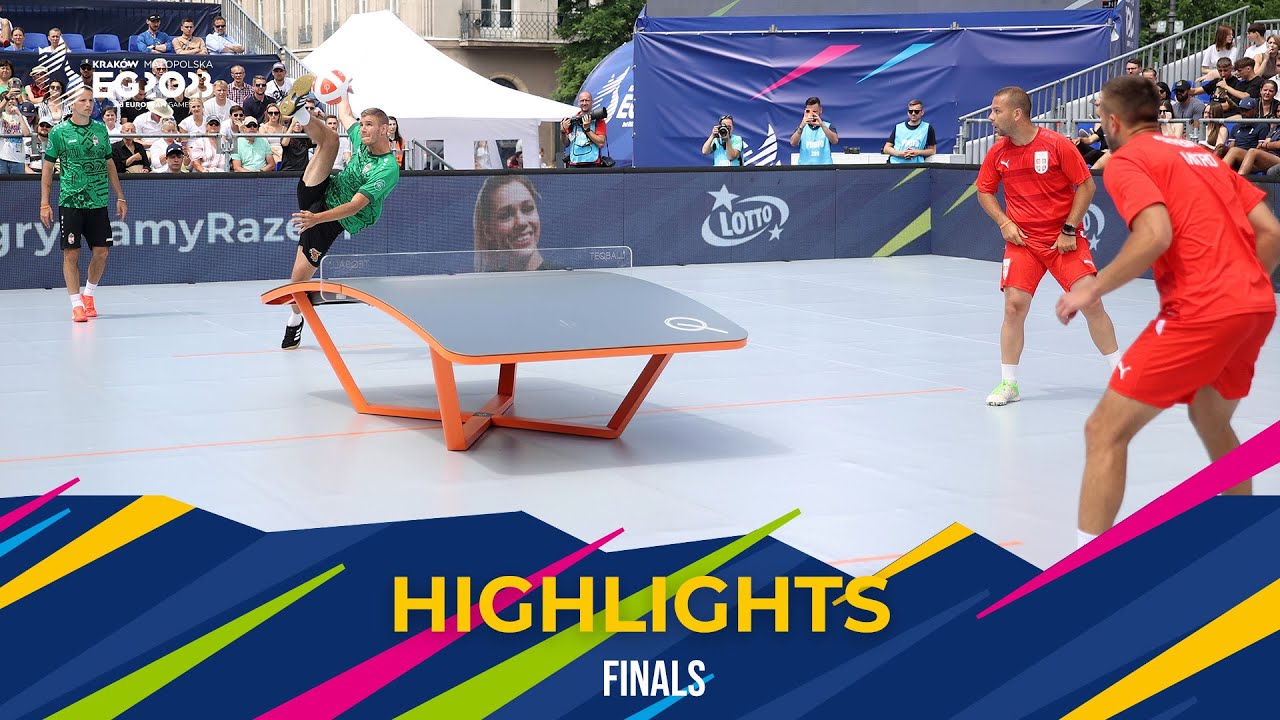Teqball - European Games | Highlights Finals