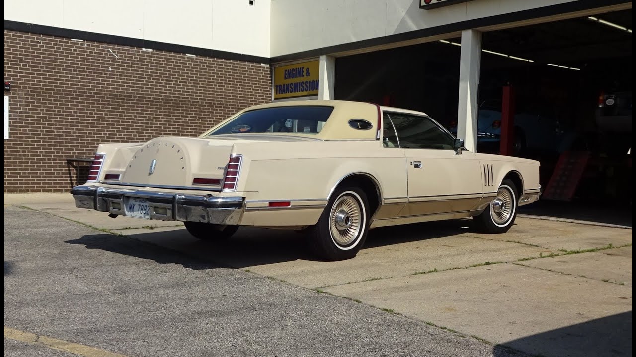 1979 Lincoln Continental Mark V Cartier Designer & Engine Sound on My Car Story with Lou Costabile