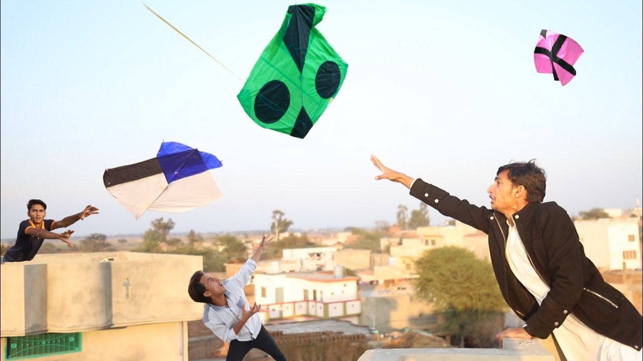Cutting 3 Gudda Vs Catch Kite Tree Hands