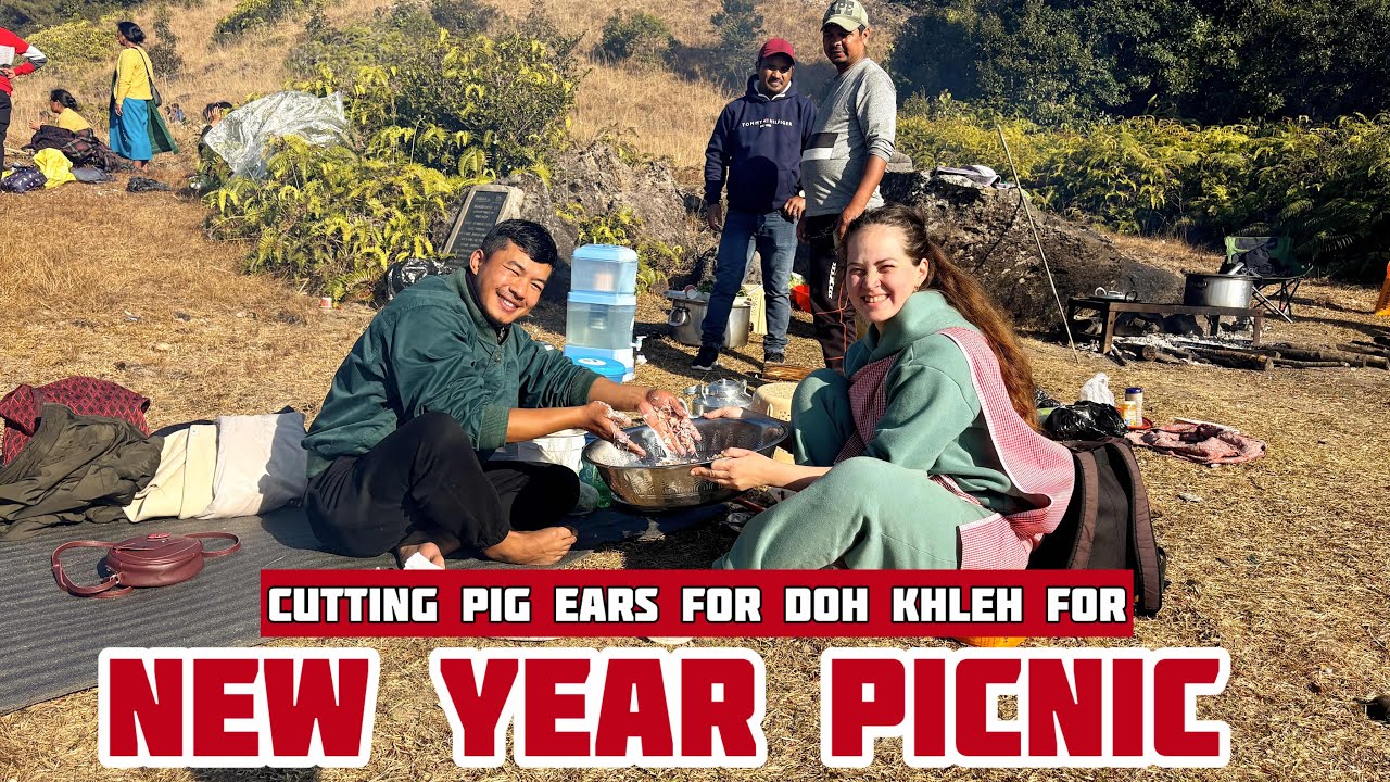 Celebrating New Year with my Khasi Family  🤍