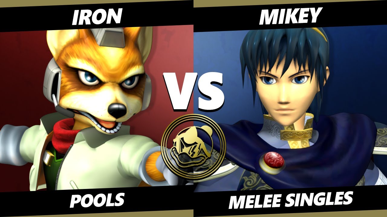 Daddy's Den - Iron (Fox) Vs. Mikey (Marth) Smash Melee - SSBM