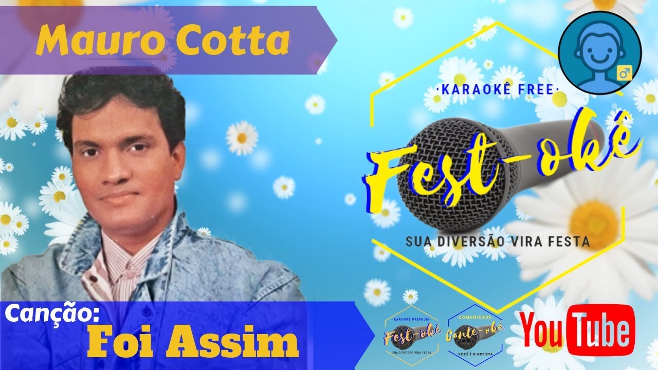 Karaokê Mauro Cotta - Foi Assim