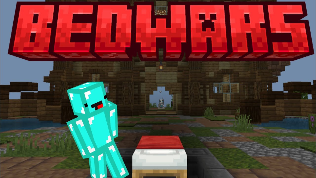 Minecraft Hive bedwars solo gameplay 