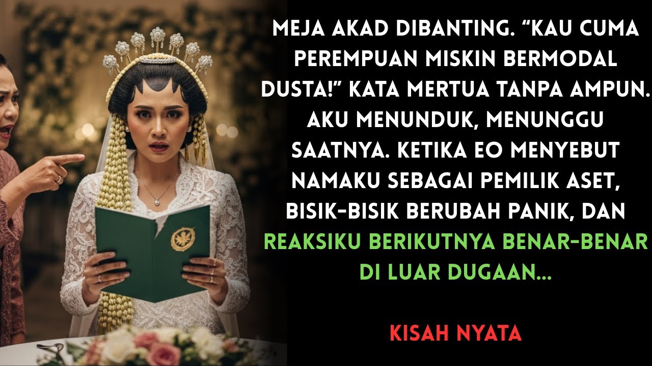 Pengantin Wanita Dihina di Depan Tamu, Endingnya Bikin Semua Terdiam