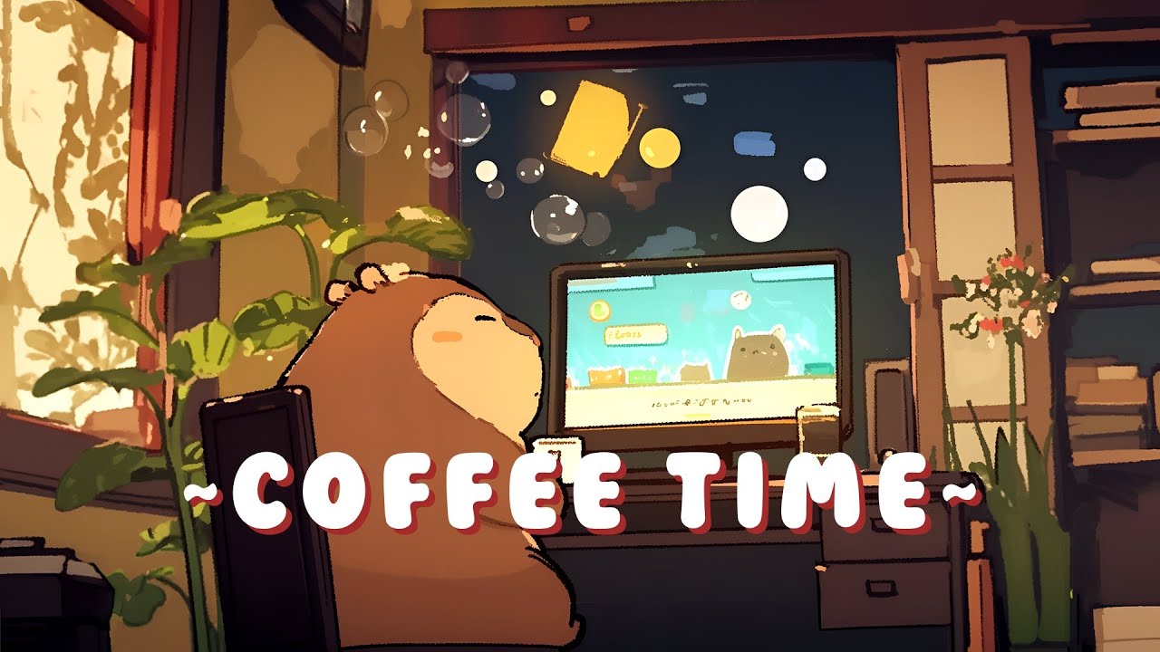 Capybara Lofi Radio | Relaxing Tunes Collection ✨