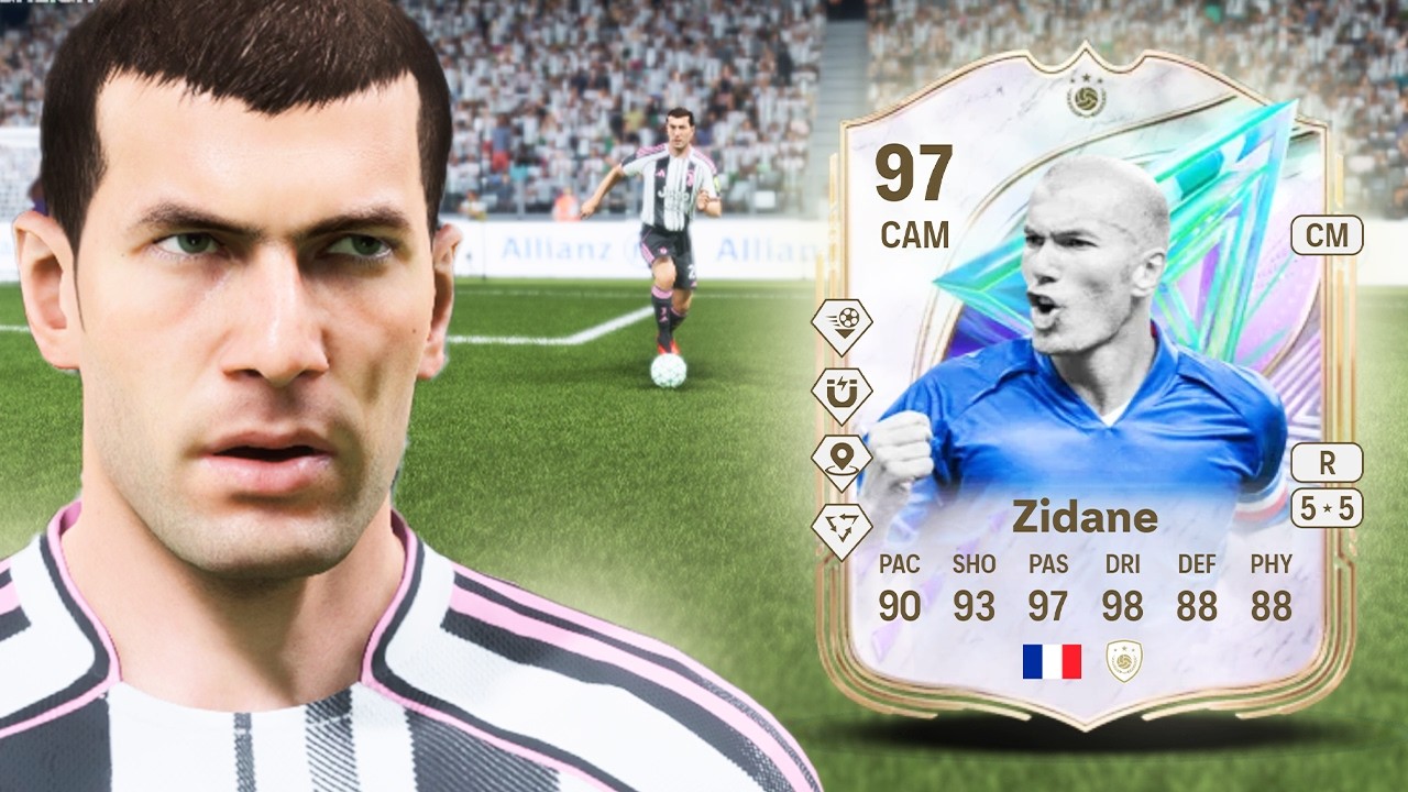 ОБЗОР ИГРОКА 97 ZIDANE В СЕРИИ GREATS OF THE GAME В FC 26 | FC 26 ULTIMATE TEAM
