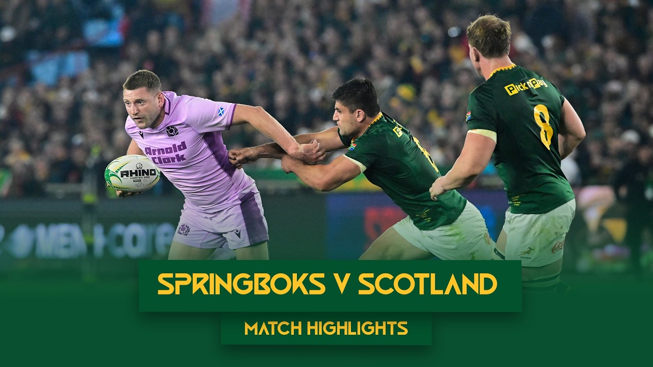 Springboks против Шотландии на &laquo;Лофтус Версфельд&raquo; | Расширенный обзор матча | 11 июля 2026 г.