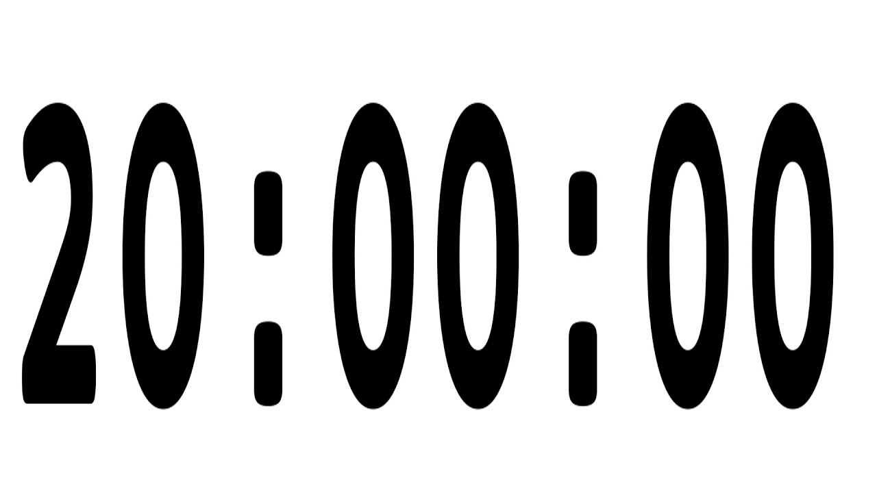 20 hour timer | 1200 minute timer