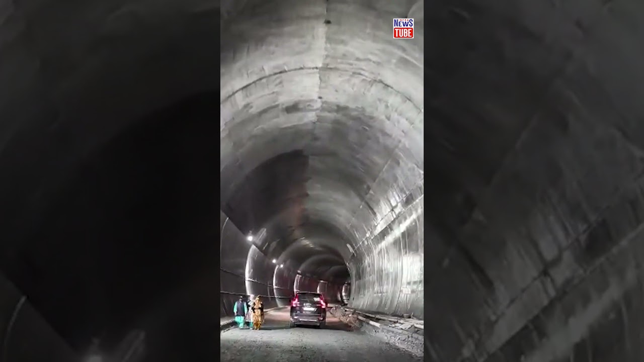Inside View of Zojila Tunnel | InfraNewsTube
