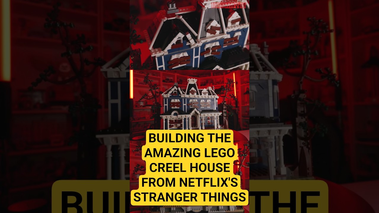 Finished the LEGO Creel House!