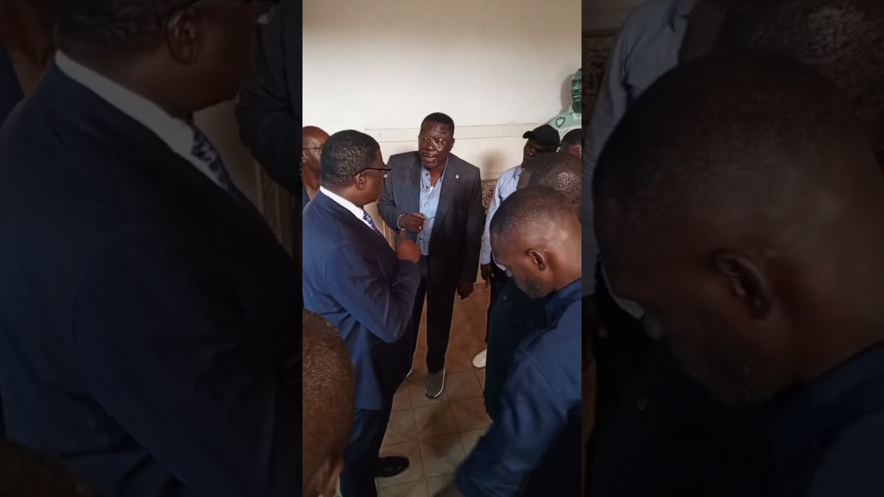L'ARRIVÉE DU STAFF DU MINSEP À LA FECAFOOT