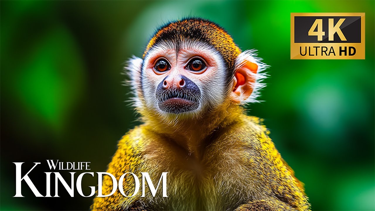 Wildlife Kingdom in 4K 🐾 Stunning Wildlife Scenes with Relaxing Piano Music