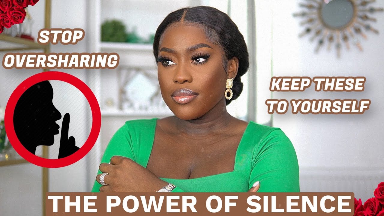THE POWER OF SILENCE: 5 Things YOU should Keep PRIVATE for a HAPPY LIFE | LUCY BENSON