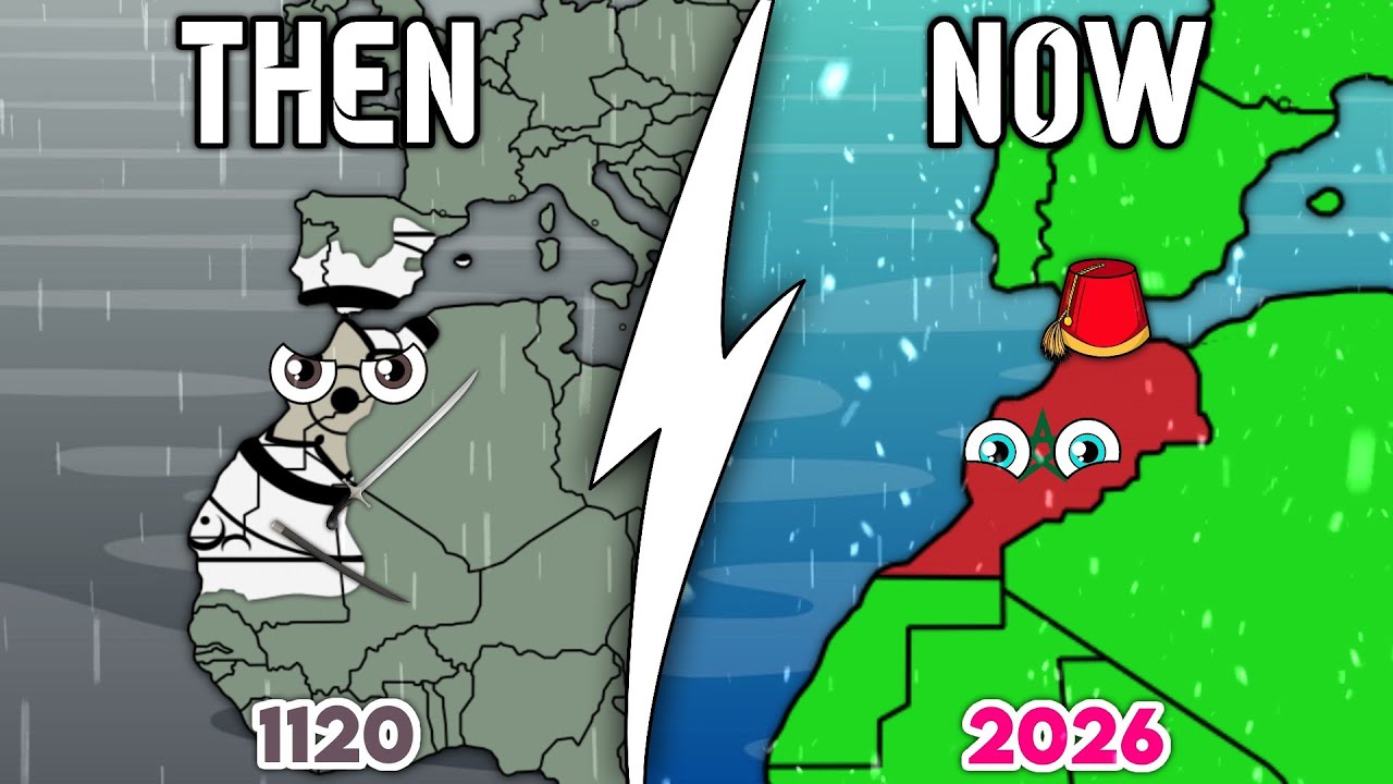 Then and now -- Map animation X -- part 9
