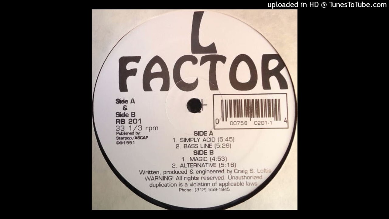 L Factor - Bass Line (1991)