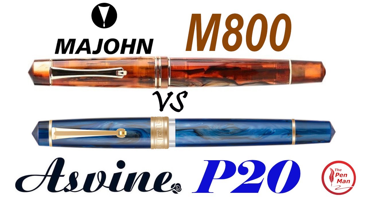 Asvine P20 против Majohn M800: какая ручка лучше?!