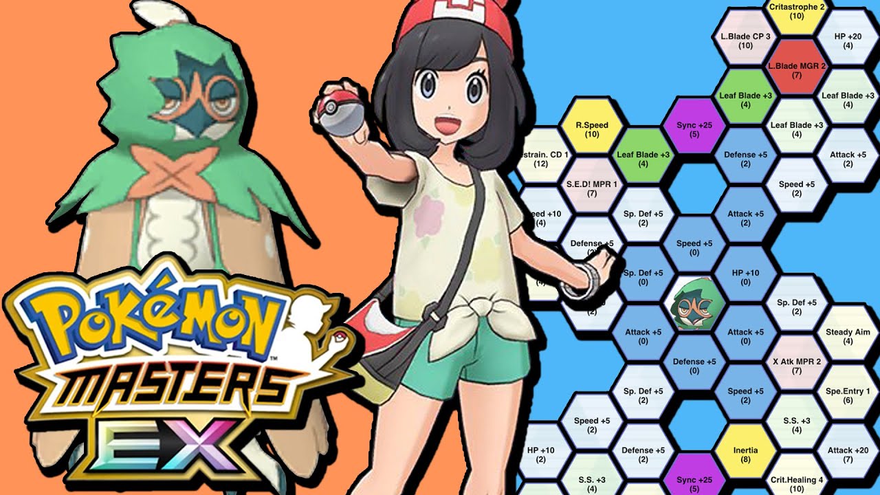 BEST SELENE AND DECIDUEYE SYNC GRID BUILDS GUIDE! | Pokemon Masters EX
