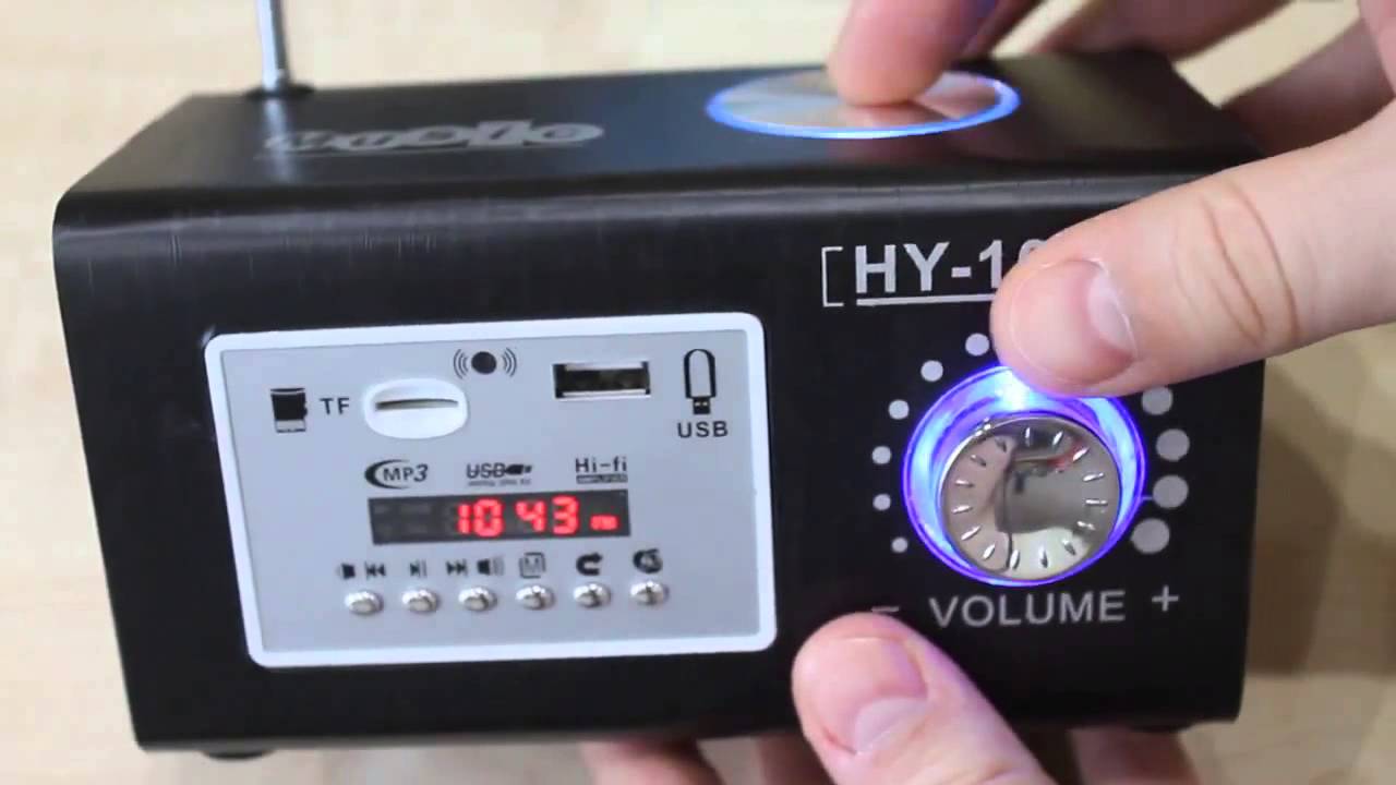 Портативная акустика (колонка) на аккумуляторе | Обзор USB, MicroSD, AUX-IN, FM-проигрывател